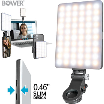 Bower Clip-on Snap Light for Streaming