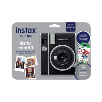 Fujifilm Instax Mini 40 Camera Blister Bundle