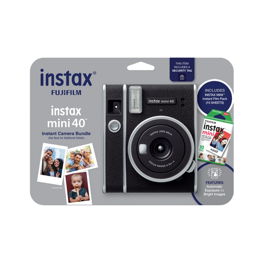 Fujifilm Instax Mini 40 Camera Blister Bundle